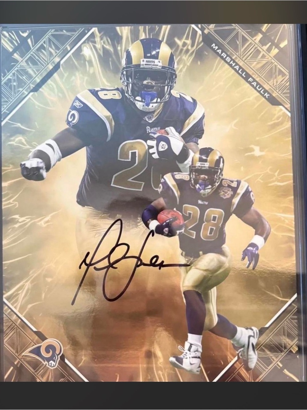 Under Wraps Emanate 2025 NFL - Marshall Faulk 06/50